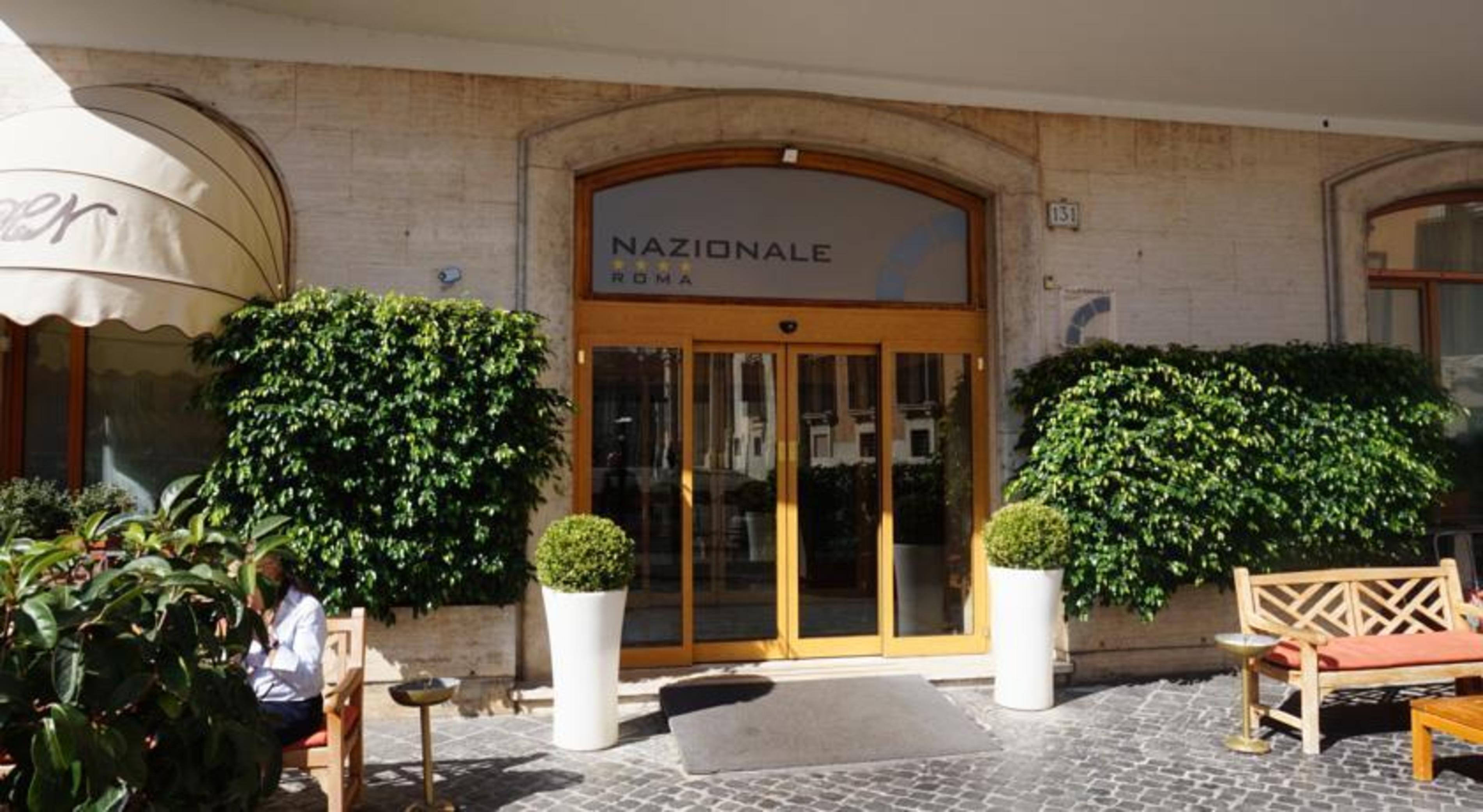Hotel Nazionale Roma Esterno foto